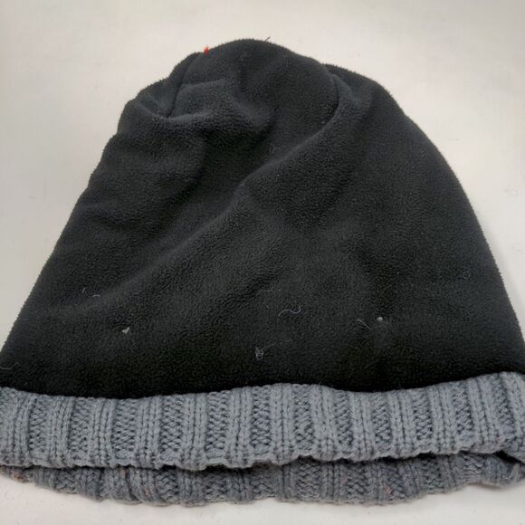 Unbranded Men's Knit Beanie Hat Cap Multicolor One Size Patch Logo - Picture 8 of 11